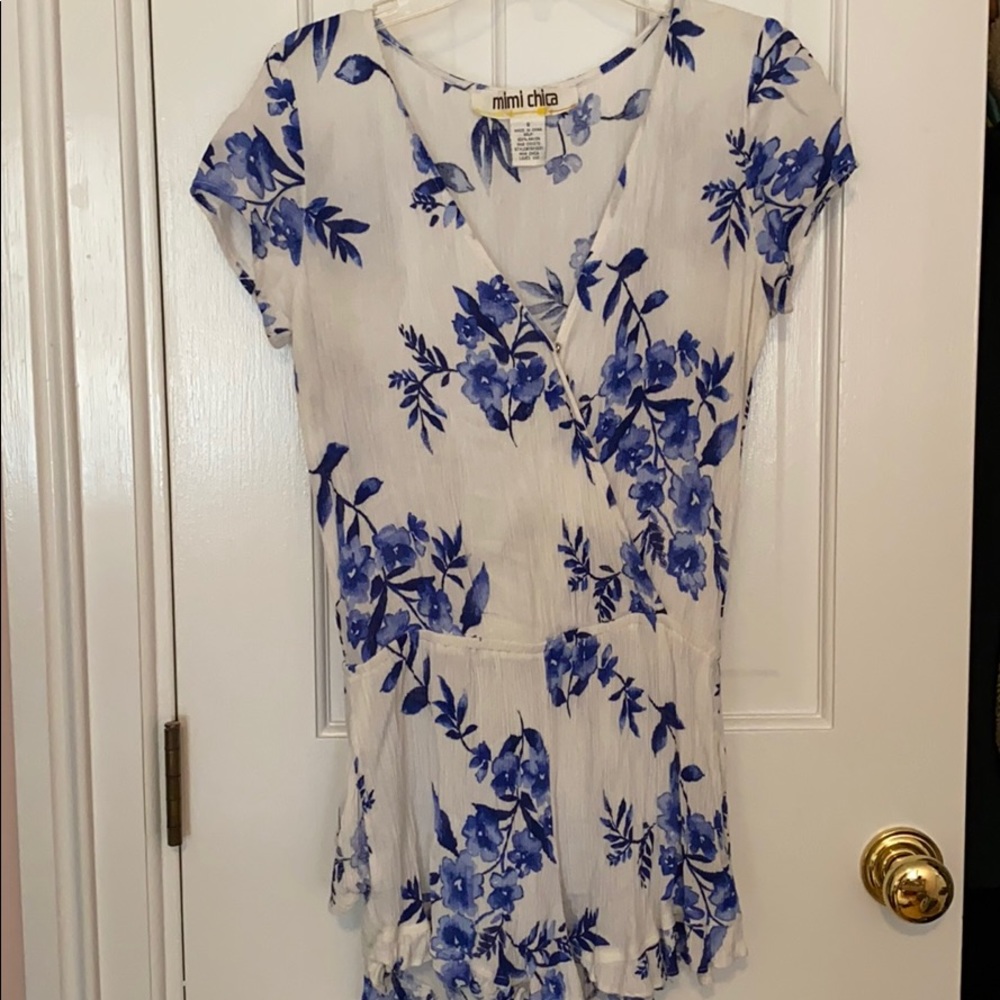 Mimi Chica Floral Romper